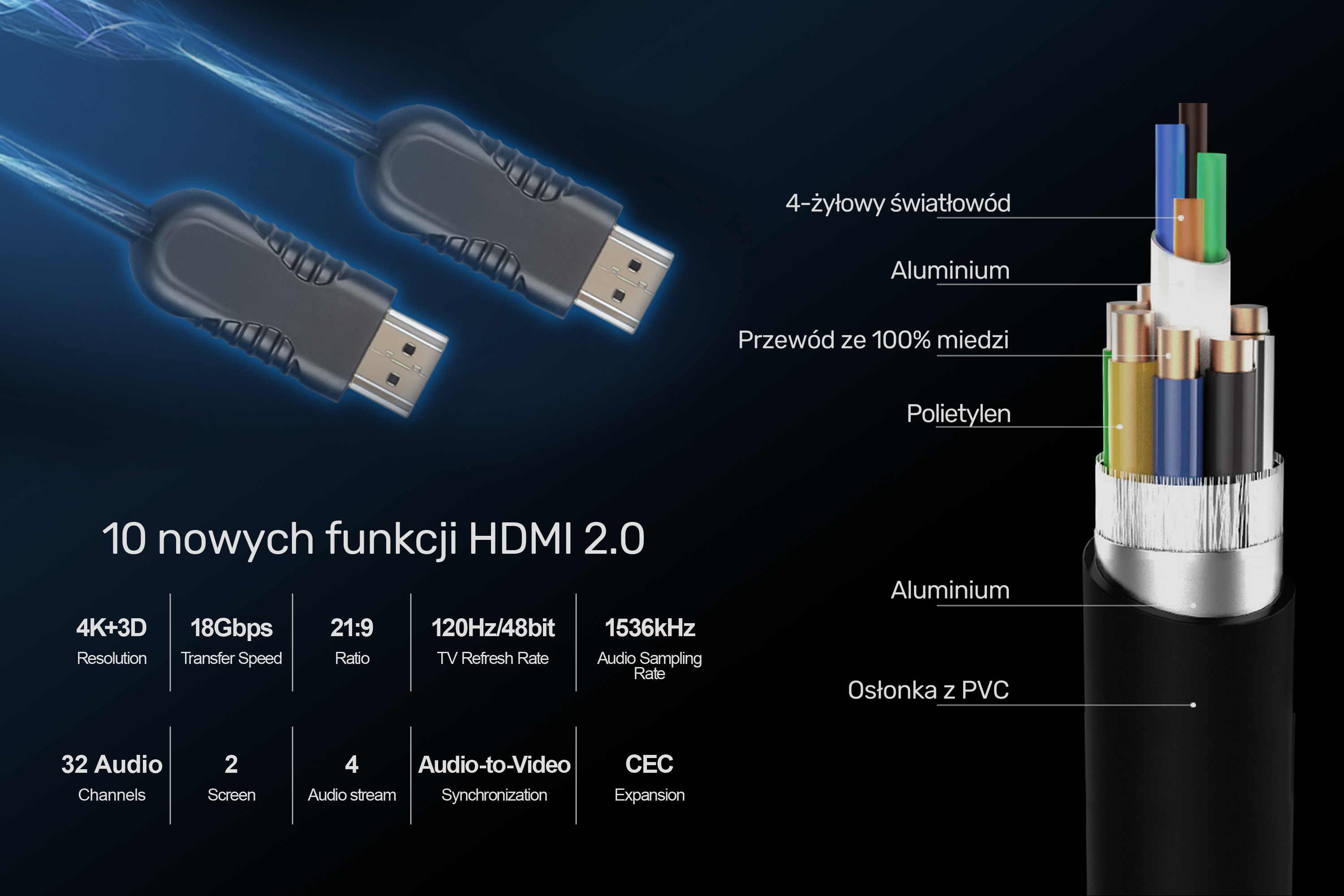 10 funkcji HDMI 2.0