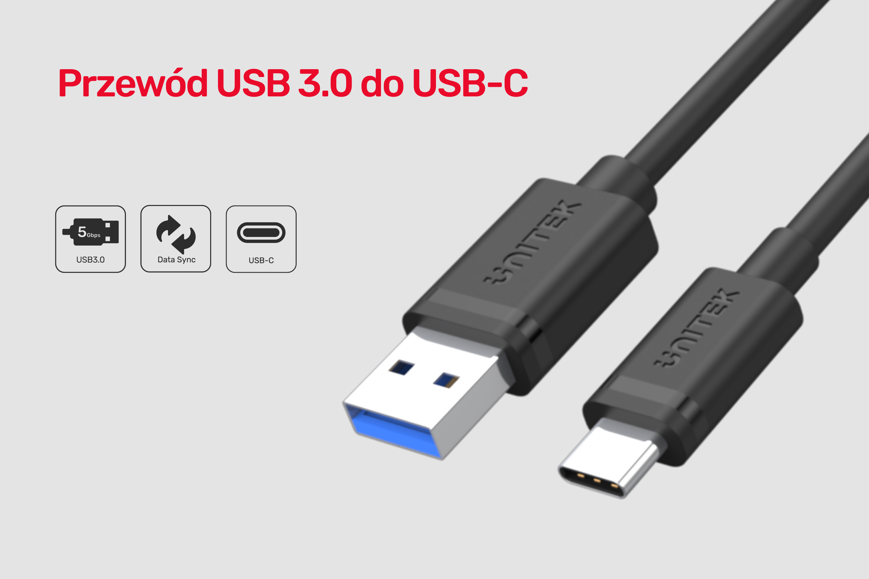 Przewód Unitek USB 3.1 A