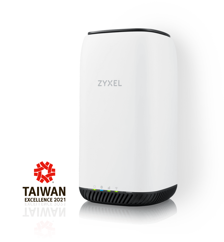 Zyxel router biały