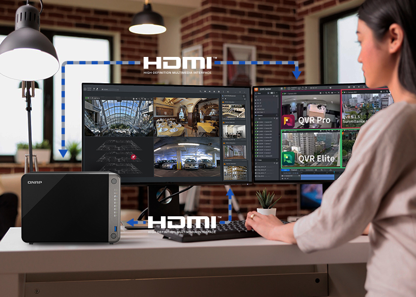Podłącz do monitorów HDMI™